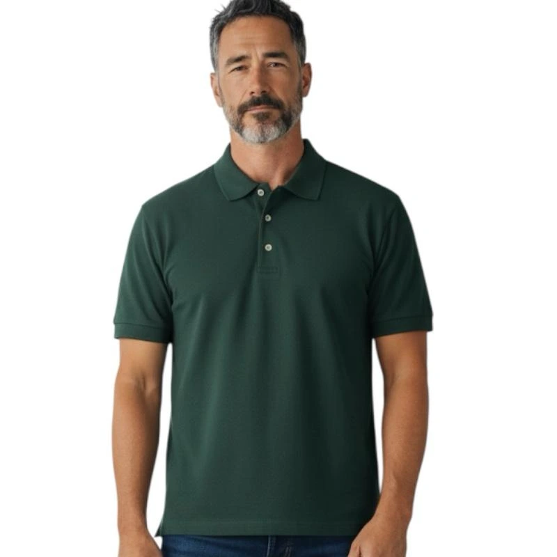 Polo para Caballero - Verde Bosque
