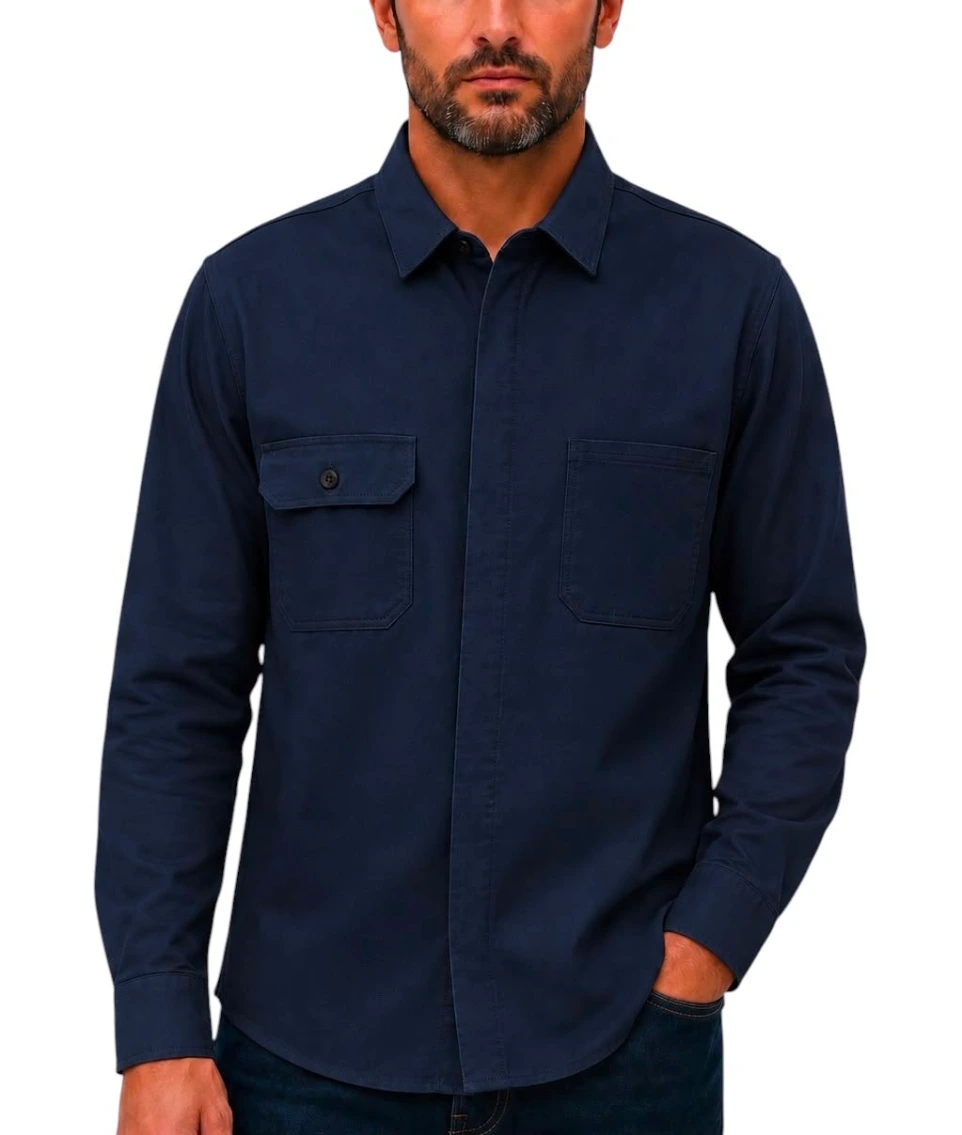 Camisola Industrial - Azul Marino