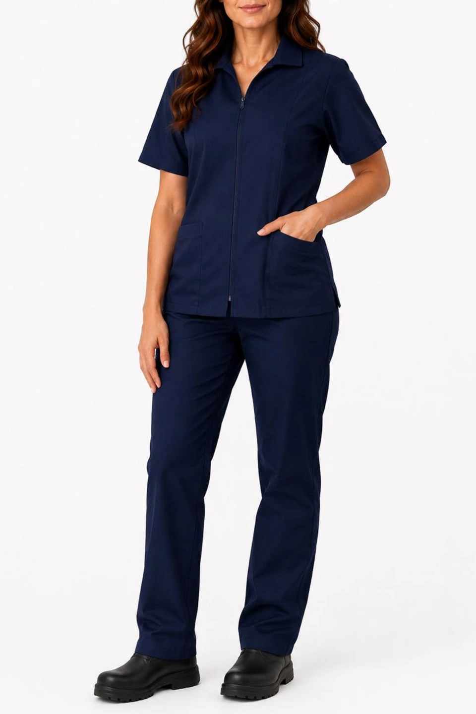 Blusa y Pantalón Industrial - Azul Marino