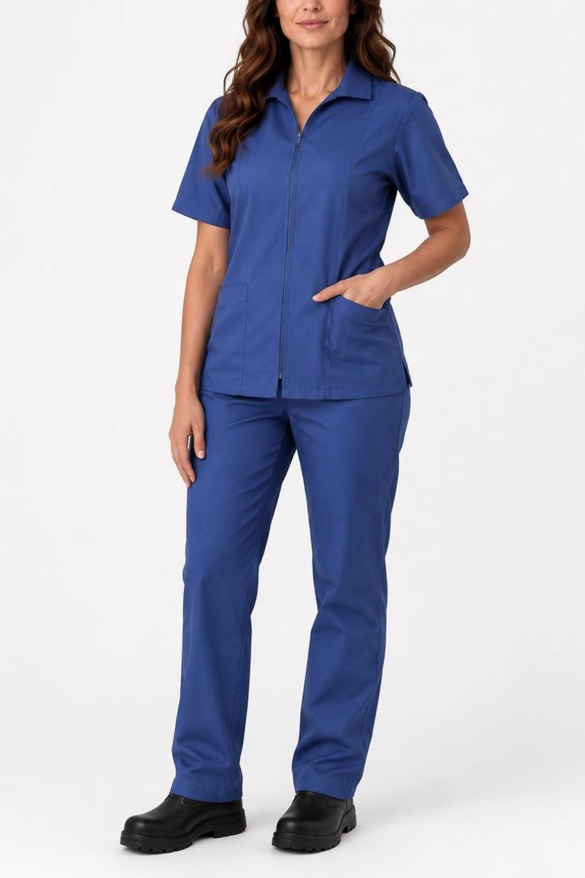 Blusa y Pantalón Industrial - Azul Claro